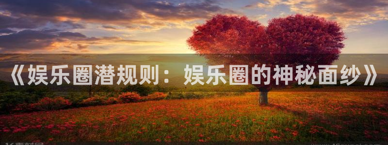 长征平台5注册：《娱乐圈潜规则：娱乐圈的神秘面纱》