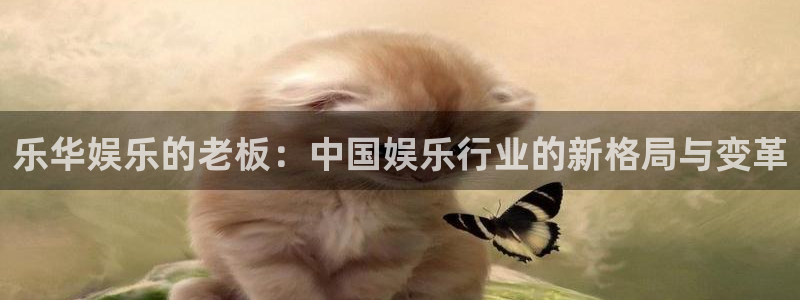 长征平台体育2官网入口：乐华娱乐的老板：中国娱乐行业的新格局与变革
