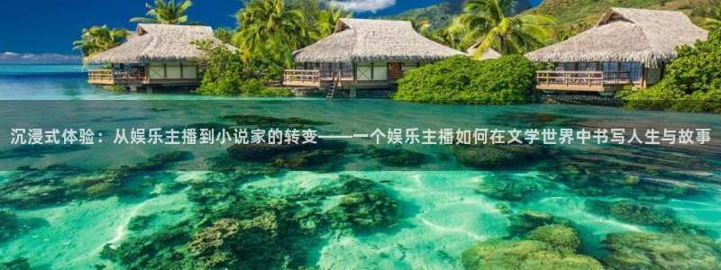 长征平台：沉浸式体验：从娱乐主播到小说家的转变——一个娱乐主播如何在文学世界中书