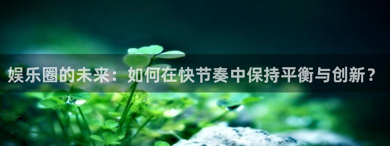长征平台账号注册：娱乐圈的未来：如何在快节奏中保持平衡与创新？